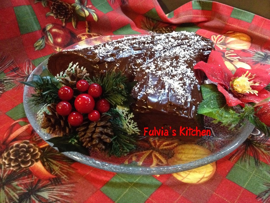 Tronchetto Di Natale Alla Nutella.Tronchetto Di Natale Fulvia S Kitchen