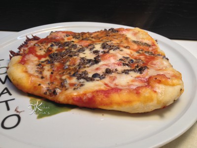 pizza in padella con pasta madre1
