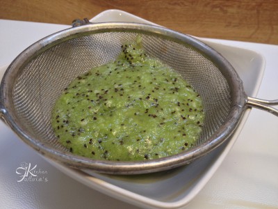 Truffles alla crema di kiwi
