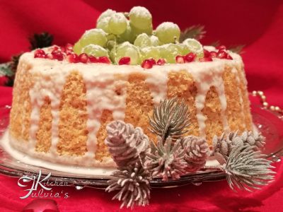 Chiffon cake all'arancia e cannella per Capodanno la ricetta